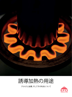 卓越した応用ノウハウ - EFD Induction