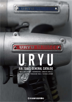 AIR TOOLS GENERAL CATALOG