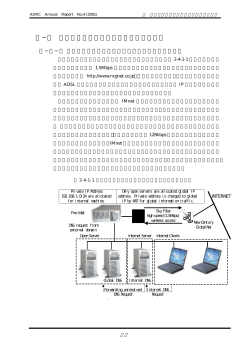 2－4－1 アジア防災センターのネットワーク構成と情報機器 2－4－2