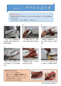 サケの調理法 [PDFファイル／228KB]