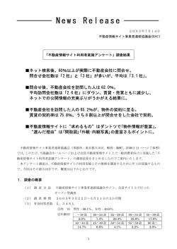 2005年度の調査結果はこちら - RSC～不動産情報サイト事業者連絡