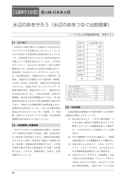 【文部科学大臣賞】 水辺の命を守ろう（水辺の命をつなぐ