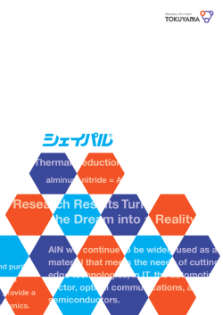 高純度窒化アルミニウム (AlN) 粉末・顆粒