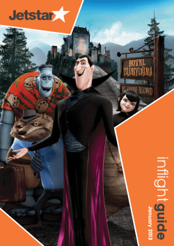 inflight - Jetstar