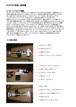 RT55AP取扱い説明書