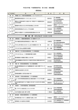 開業部会演題 PDF