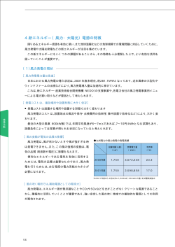 4.新エネルギー（風力・太陽光）電源の特徴