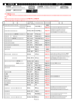 HONDA ホンダ車純正オーディオ・ハーネス適合表 2012年07月