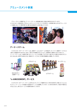 アミューズメント事業