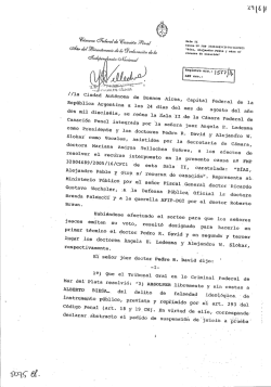 和二1ぐ fi,o`. - Ministerio Público de la Defensa