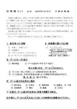 No.12 5／31 ゆり組作業終了