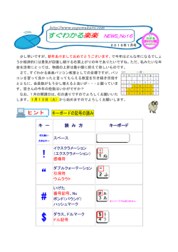 16号 - すぐわかる楽楽パソコン教室