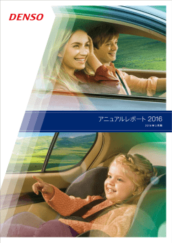 アニュアルレポート 2016