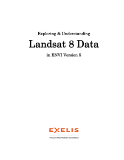 Landsat-8セミナー with ENVI5.1