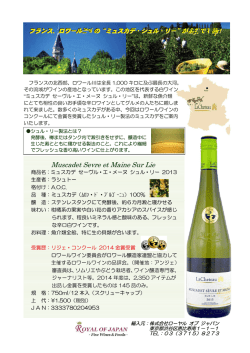 Muscadet Sevre et Maine Sur Lie