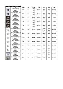 LEDスポットタイプ