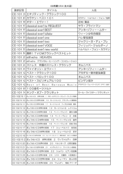 視聴覚資料一覧（北川辺） [PDF: 1117KB]