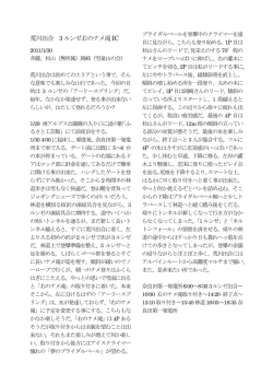 荒川出合 3 ルンゼ右のナメ滝IC