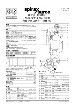 液体用 - Spirax Sarco