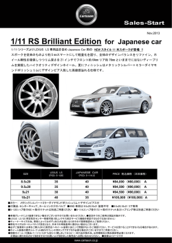 1/11 RS Brilliant Edition for Japanese car