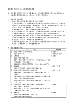 重複番号解消のための住居番号設定基準(PDF文書)