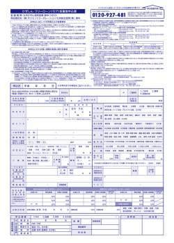 ひぜしん・フリーローン《モア》仮審査申込書