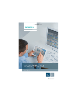 DVD Booklet WinCC Trial V7.4