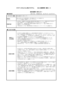 第1年度・年間報告書（PDF：約114KB）