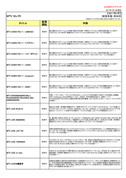 追加予定作品リスト