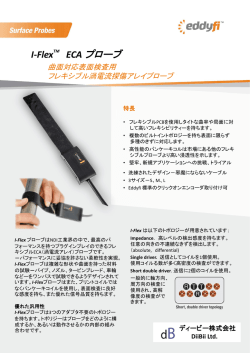 I-Flex フレキシブルプローブ商品カタログ - db