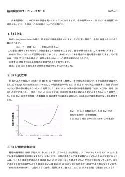 BMI（体格指数）