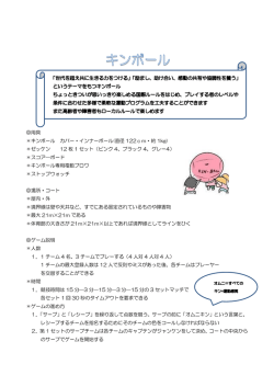 キンボールの紹介