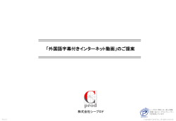 字幕付きネット動画のご提案_資料（PDF）