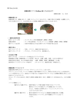 画像処理ソフト PictBear SE どんなもの？ - Hi-HO
