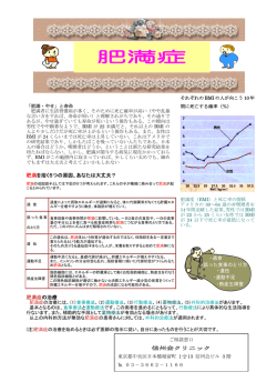 肥満症 - 信州会クリニック