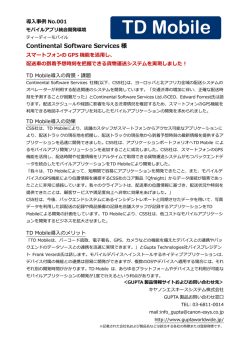 Continental Software Services 様