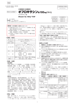 添付文書
