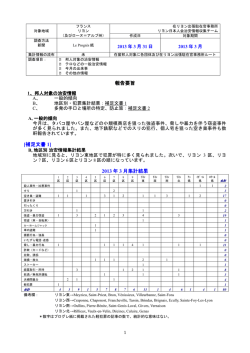 3月 - 在リヨン領事事務所