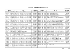 （特別管理）産業廃棄物収集運搬車両一覧