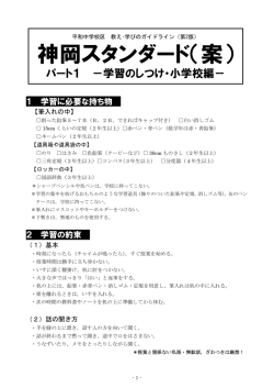 しつけ編