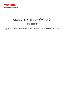 USB2.0 外付けハードディスク
