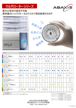 マルチローターシリーズ