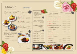 LUNCH COURSE