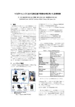 つくばチャレンジにおける倒立振子制御台車を用いた自律制御