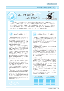 H28. 1 2016年頭予測