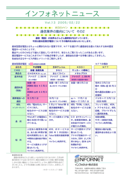 No.13 - インフォネット株式会社