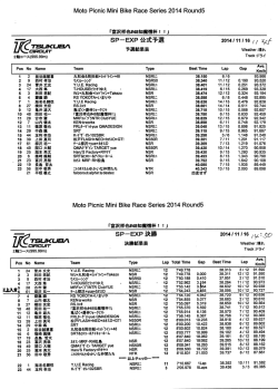 第5戦自動計測結果(11/17更新)