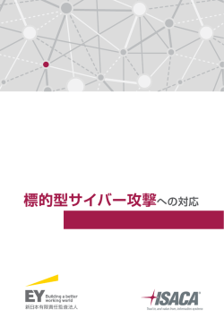 標的型サイバー攻撃への対応