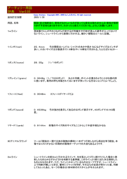 アーチェリー用語 辞典 Ver2.05