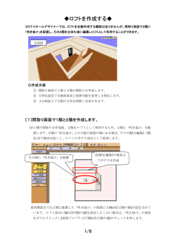 ロフトの作成方法(PDF